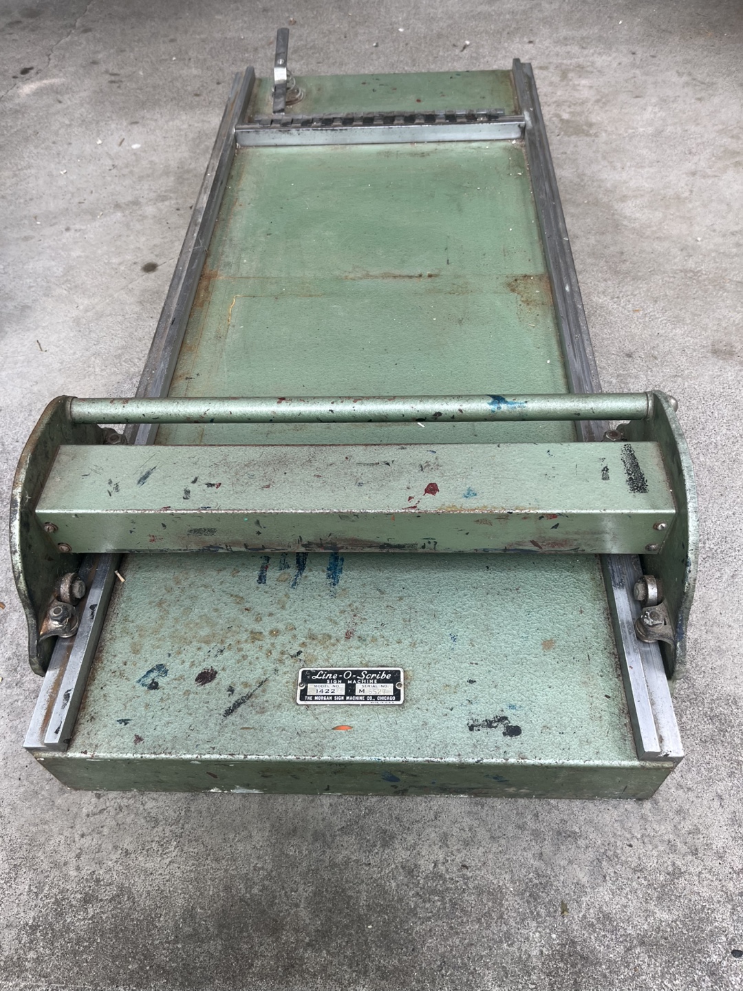 Line-O-Scribe Sign Machine Model 1422 - photo 4