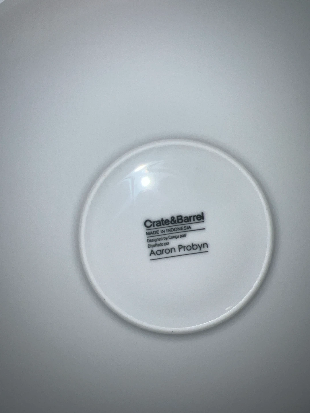 Crate & Barrel Aaron Probyn Plates - photo 3
