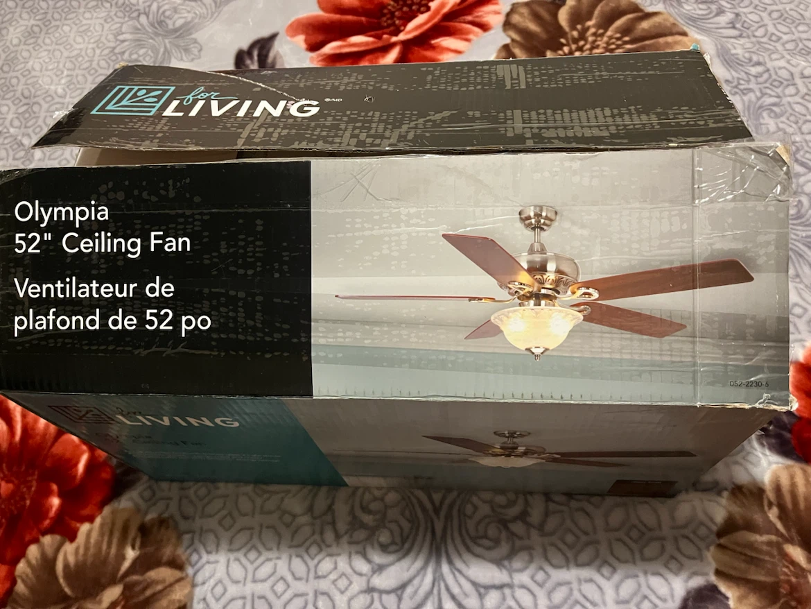 Living 52" Olympia Ceiling Fan