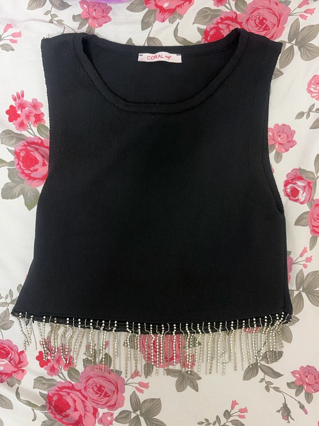 Black Top with Rhinestones