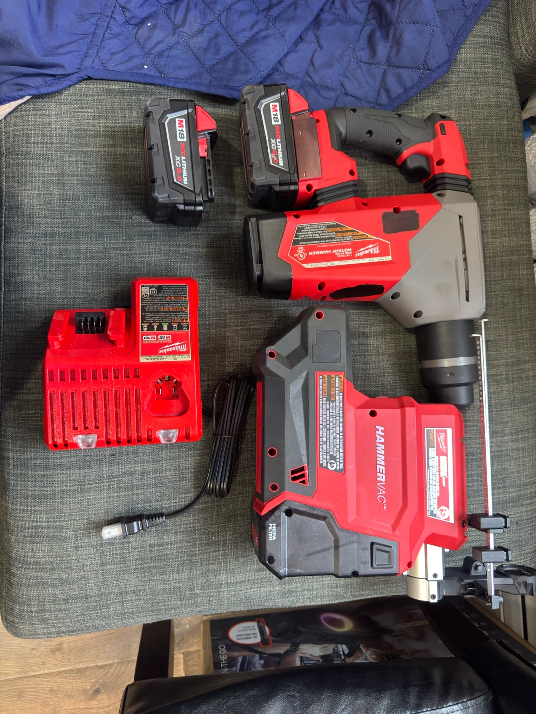 Milwaukee M18 FUEL SDS PLUS Rotary Hammer Kit
