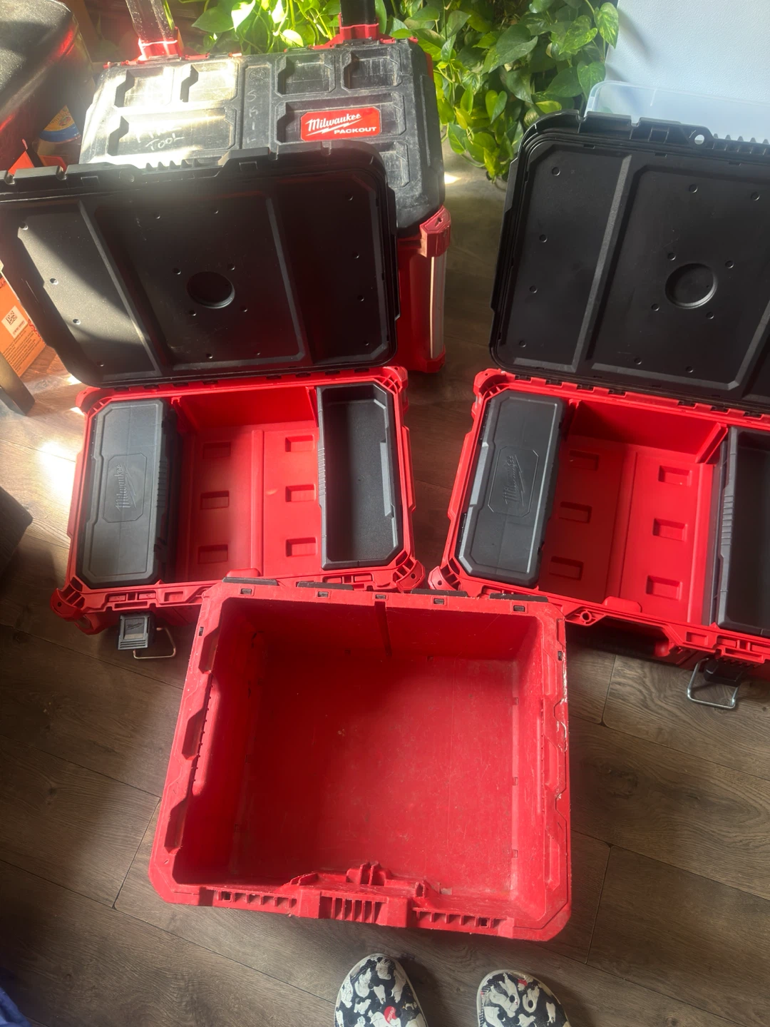 Milwaukee PACKOUT Tool Boxes Set