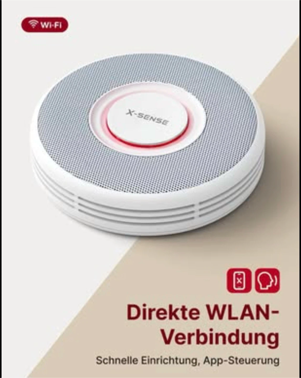 X-Sense Wi-Fi Smoke Detector - photo 2
