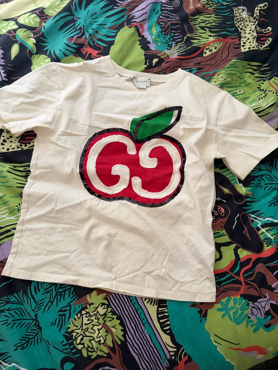 Gucci Apple Logo T-Shirt