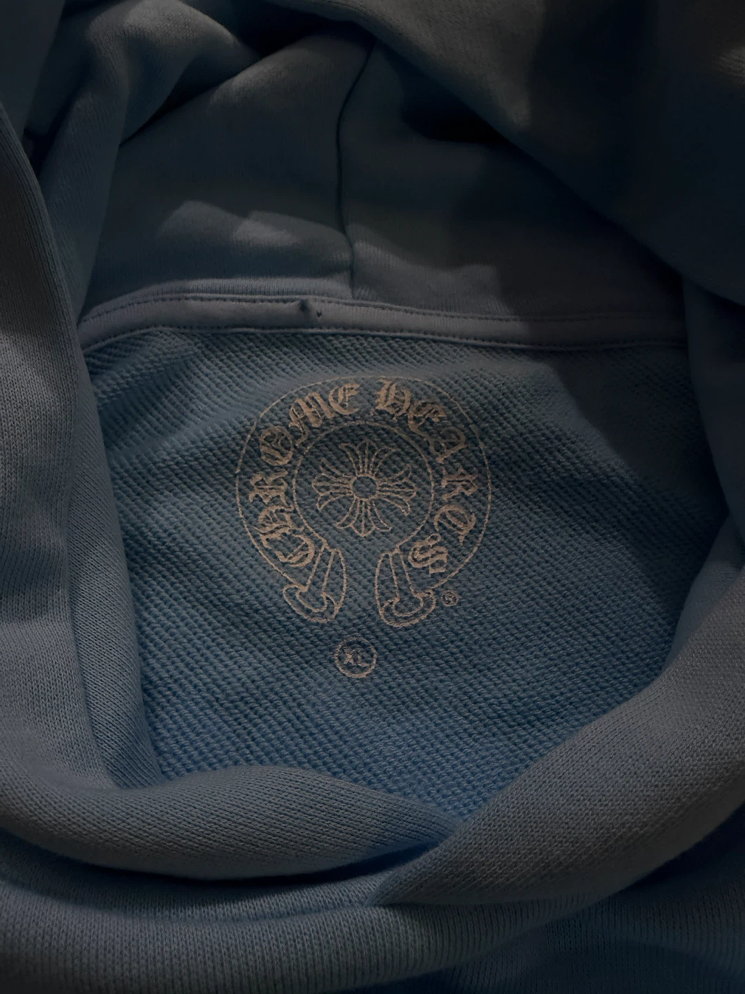Chrome Hearts Blue Hoodie - photo 4