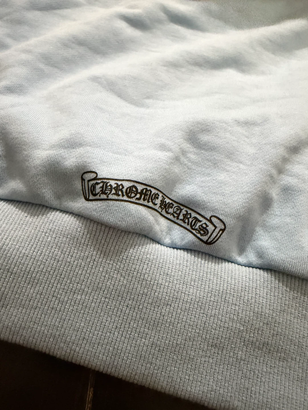 Chrome Hearts Blue Hoodie - photo 5