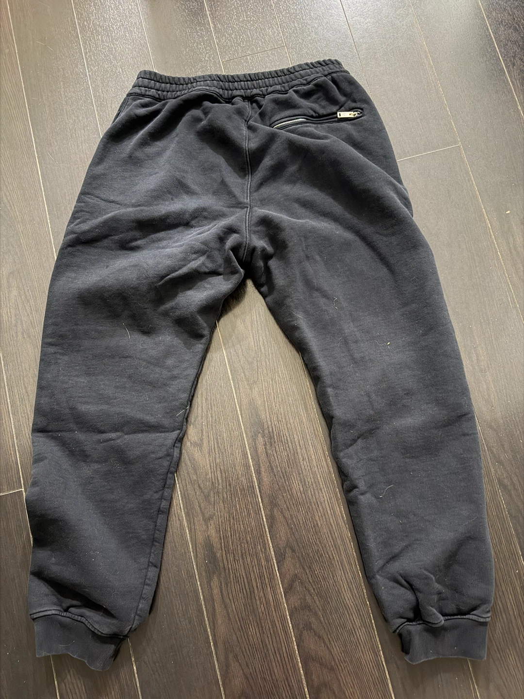 Alexander McQueen Black Rose Embroidered Sweatpants - photo 3