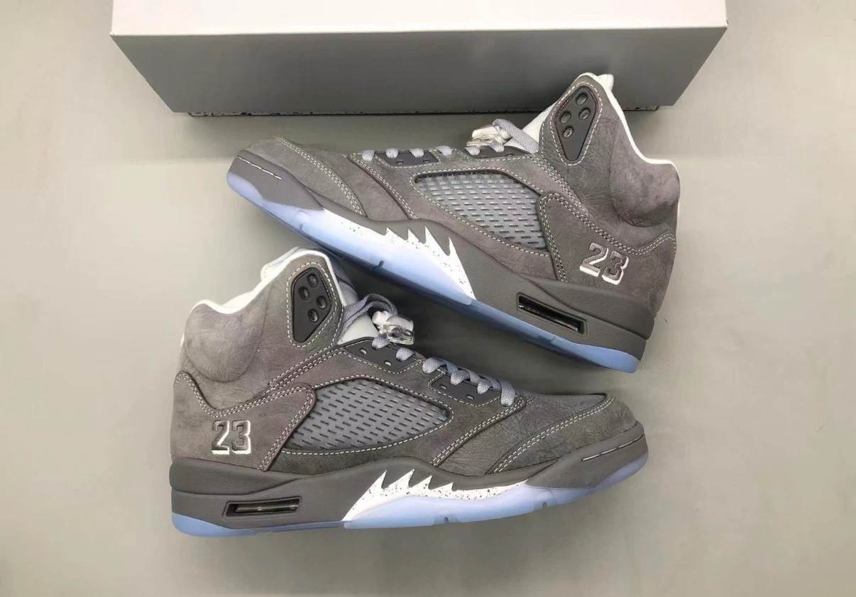 Air Jordan 5 Retro wolf Grey - photo 2