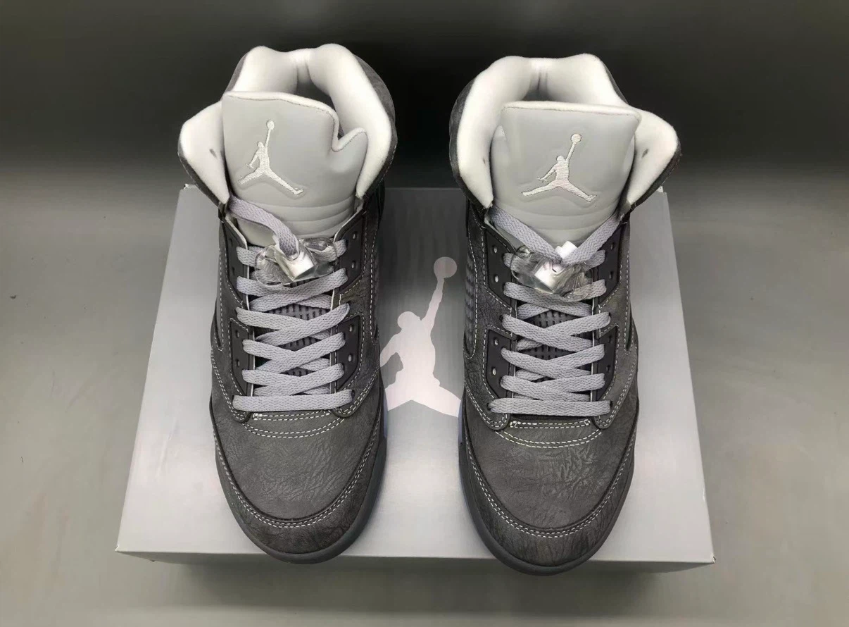 Air Jordan 5 Retro wolf Grey - photo 3