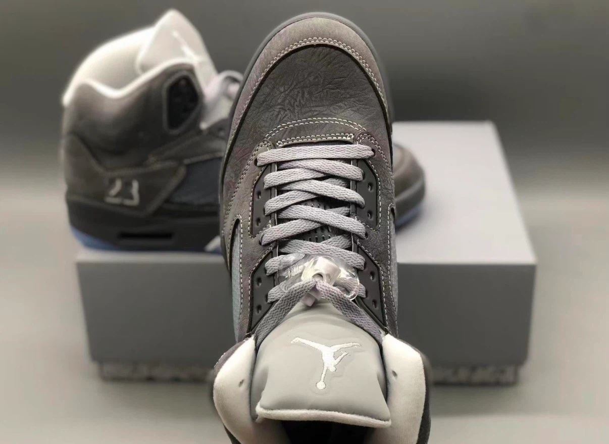 Air Jordan 5 Retro wolf Grey - photo 4