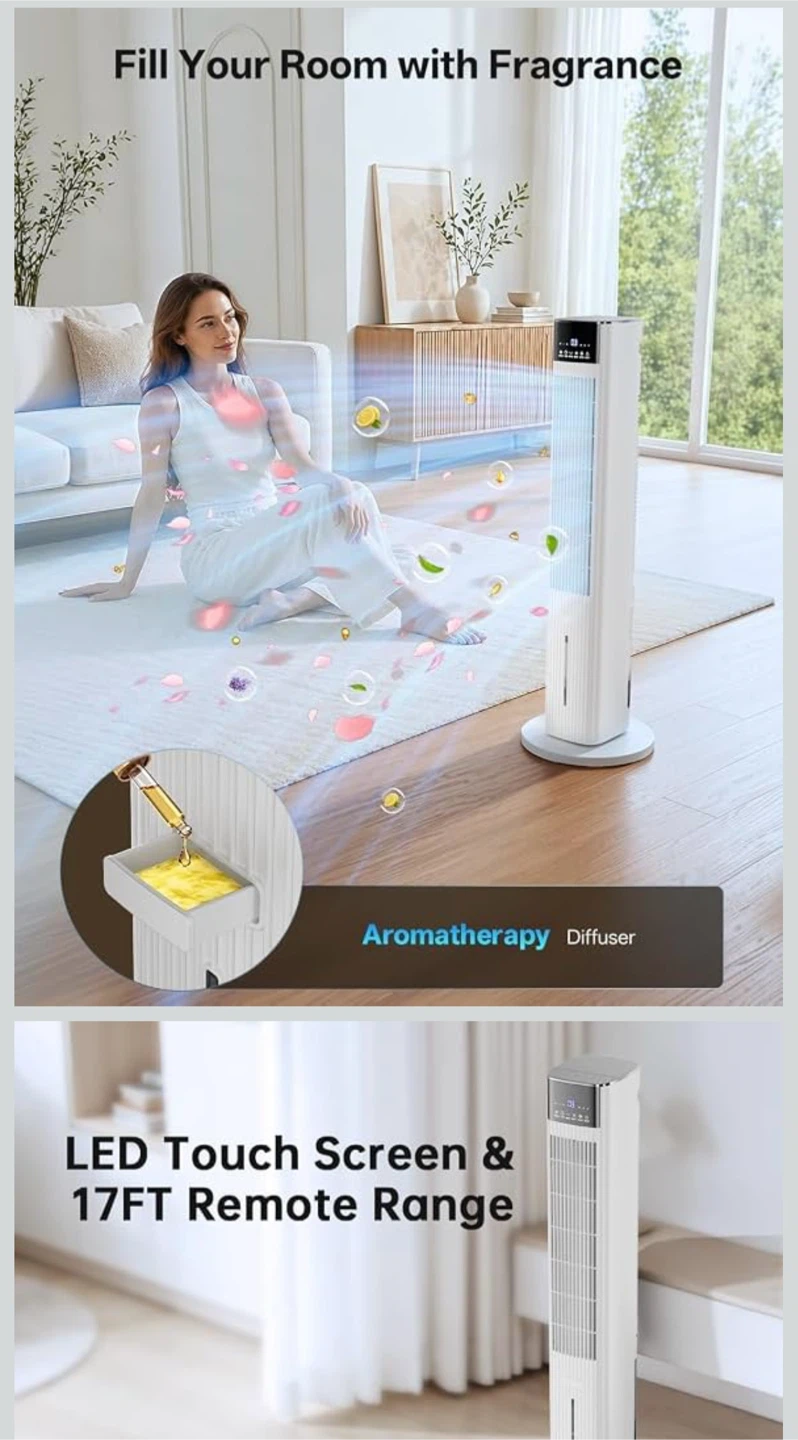 42 Inch Swamp Cooler Air Conditioner with Remote - photo 2