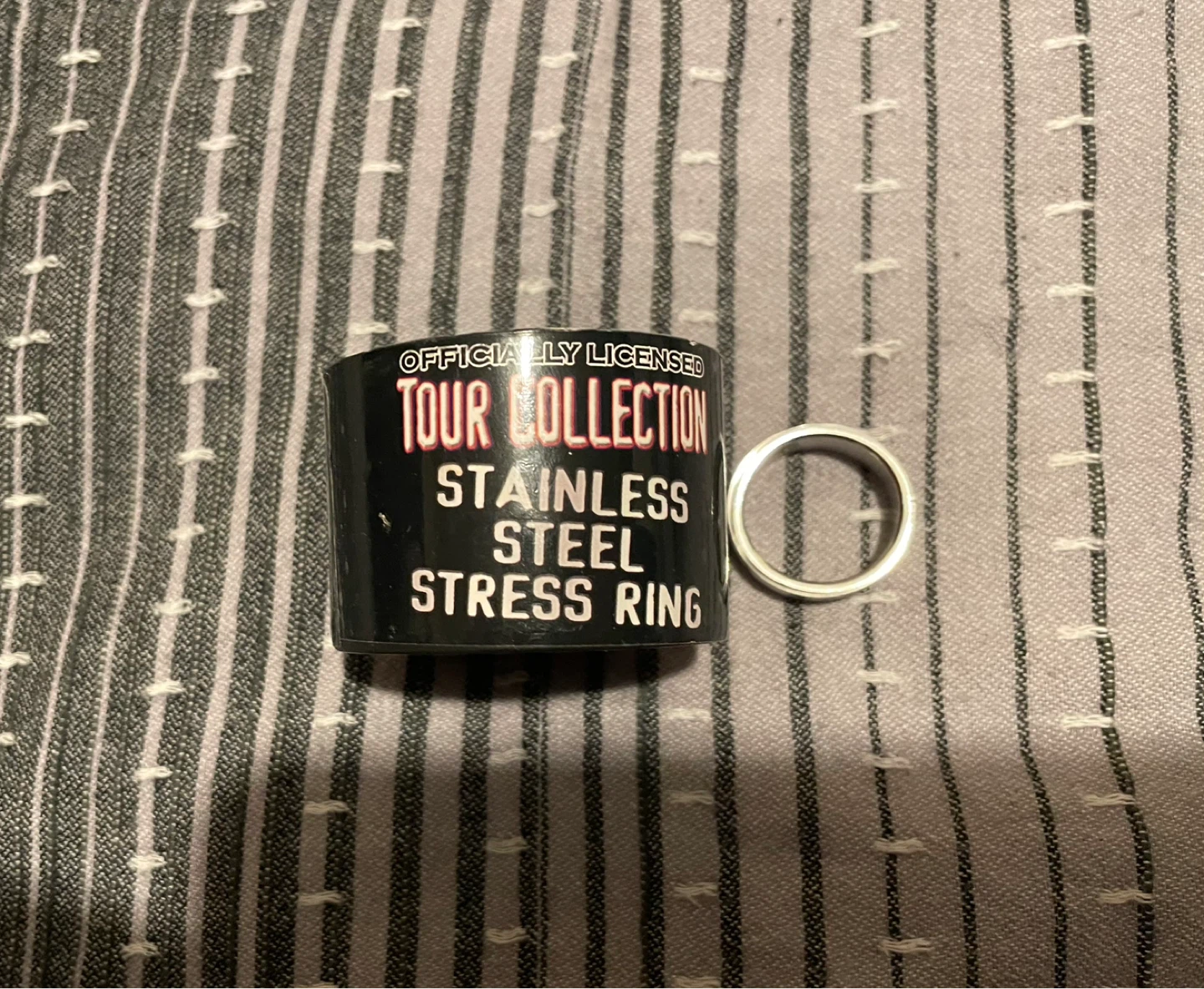 AC/DC Stainless Steel Tour Collection Stress Ring - photo 3
