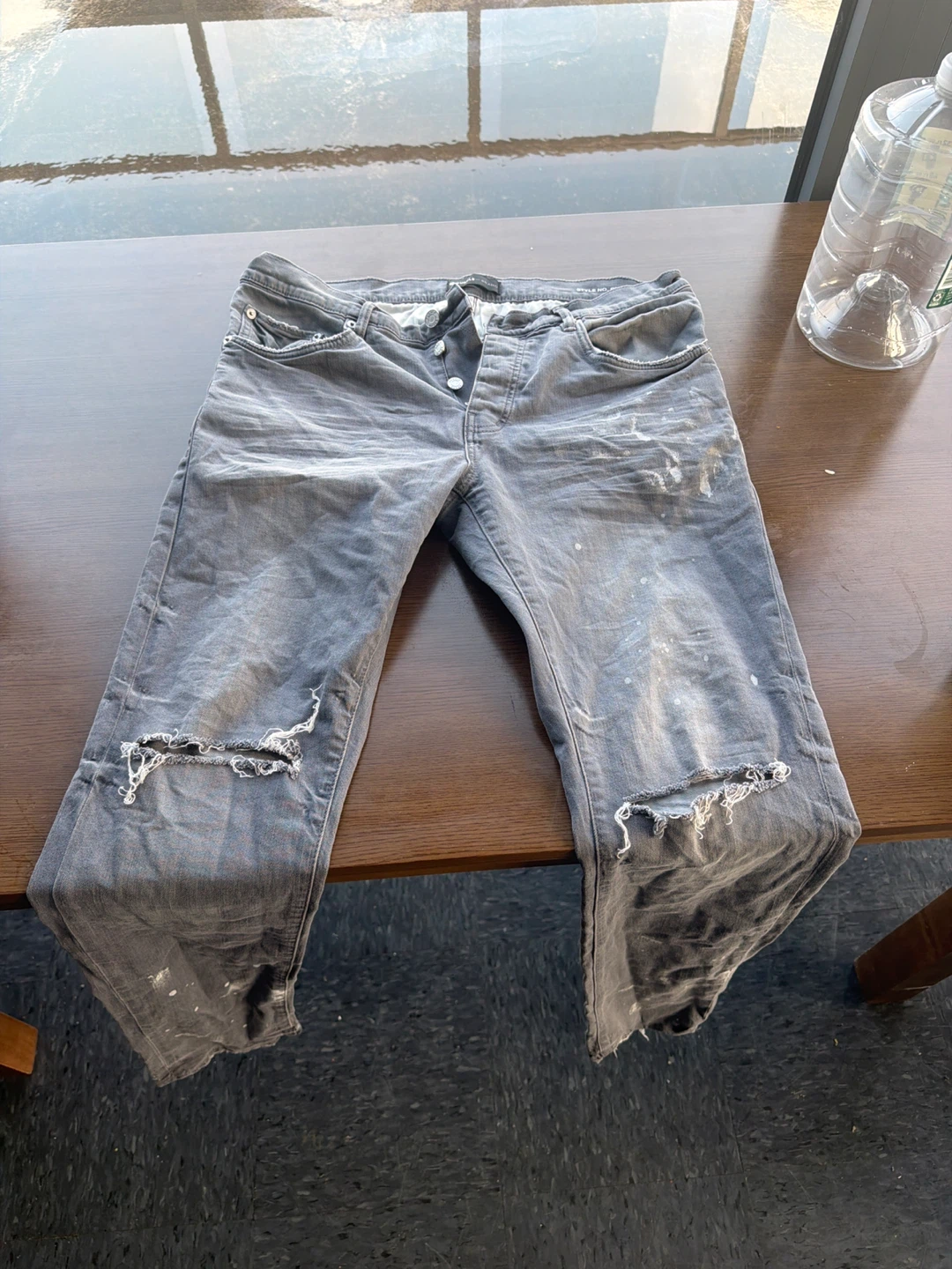 Purple Brand Men's Jeans Grey Style P001 - photo 2