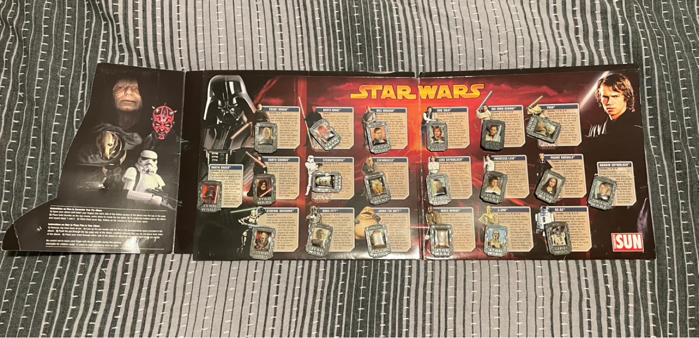 Star Wars Character Collectible Pins