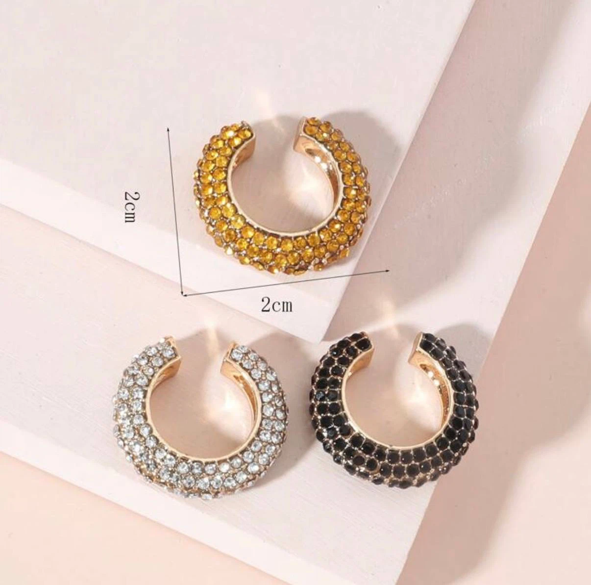 Rhinestone Ear Cuffs – Set of 10 - photo 4