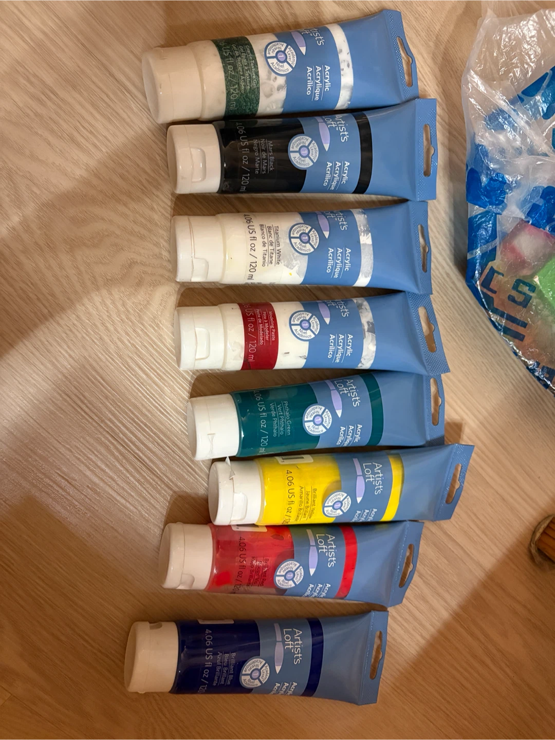 Artists Loft Acrylic Paint Lot - 4.06 oz Tubes