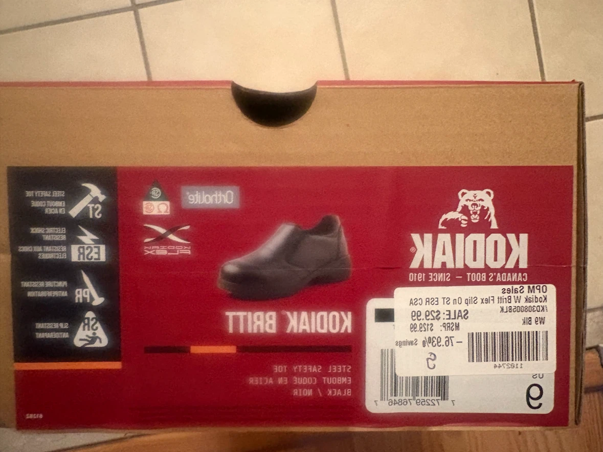 Kodiak Canada's Boot Safety Shoes - photo 2