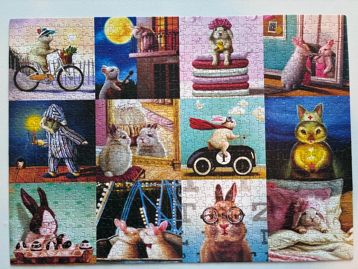 1000 PIECE PUZZLES $5 EACH (READ LISTING) - photo 2