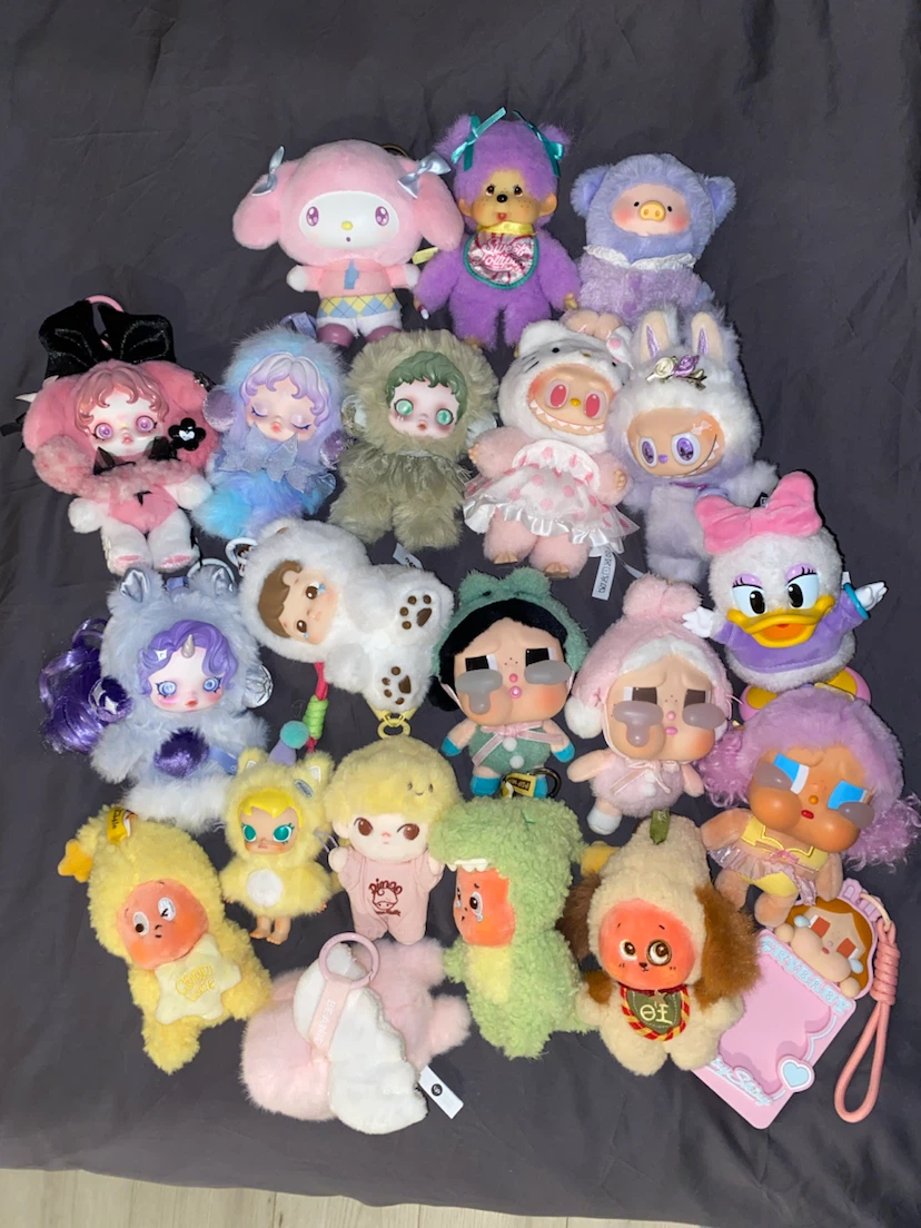 Various Plush Keychains Blind Boxes