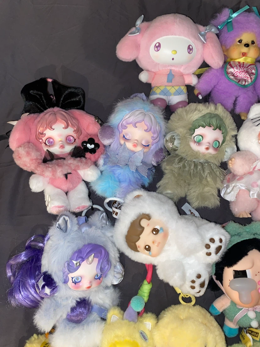 Various Plush Keychains Blind Boxes - photo 2