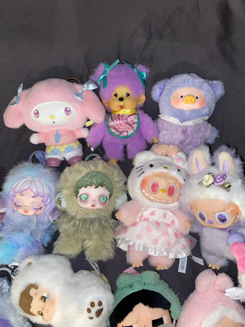 Various Plush Keychains Blind Boxes - photo 3