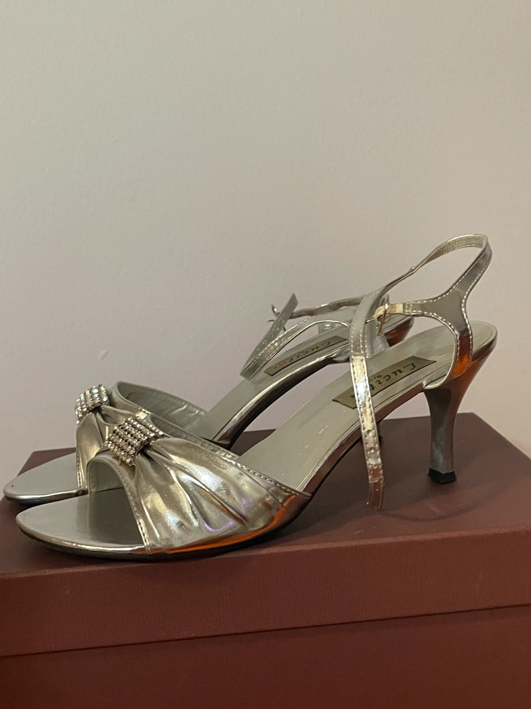 Silver Heeled Sandals - photo 2