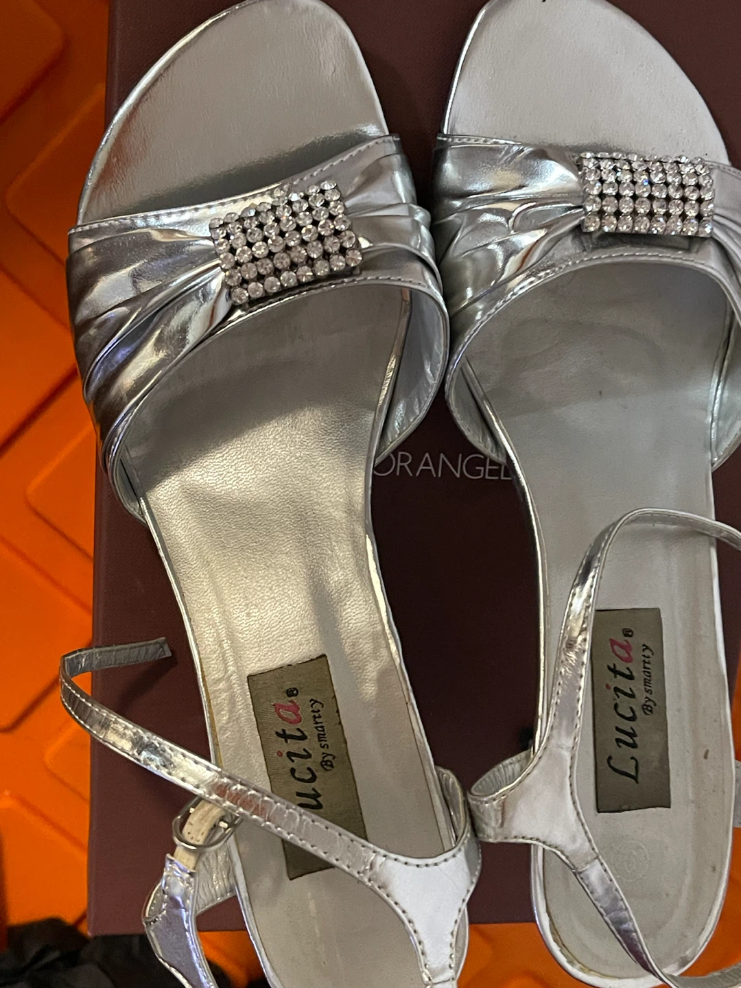 Silver Heeled Sandals - photo 4