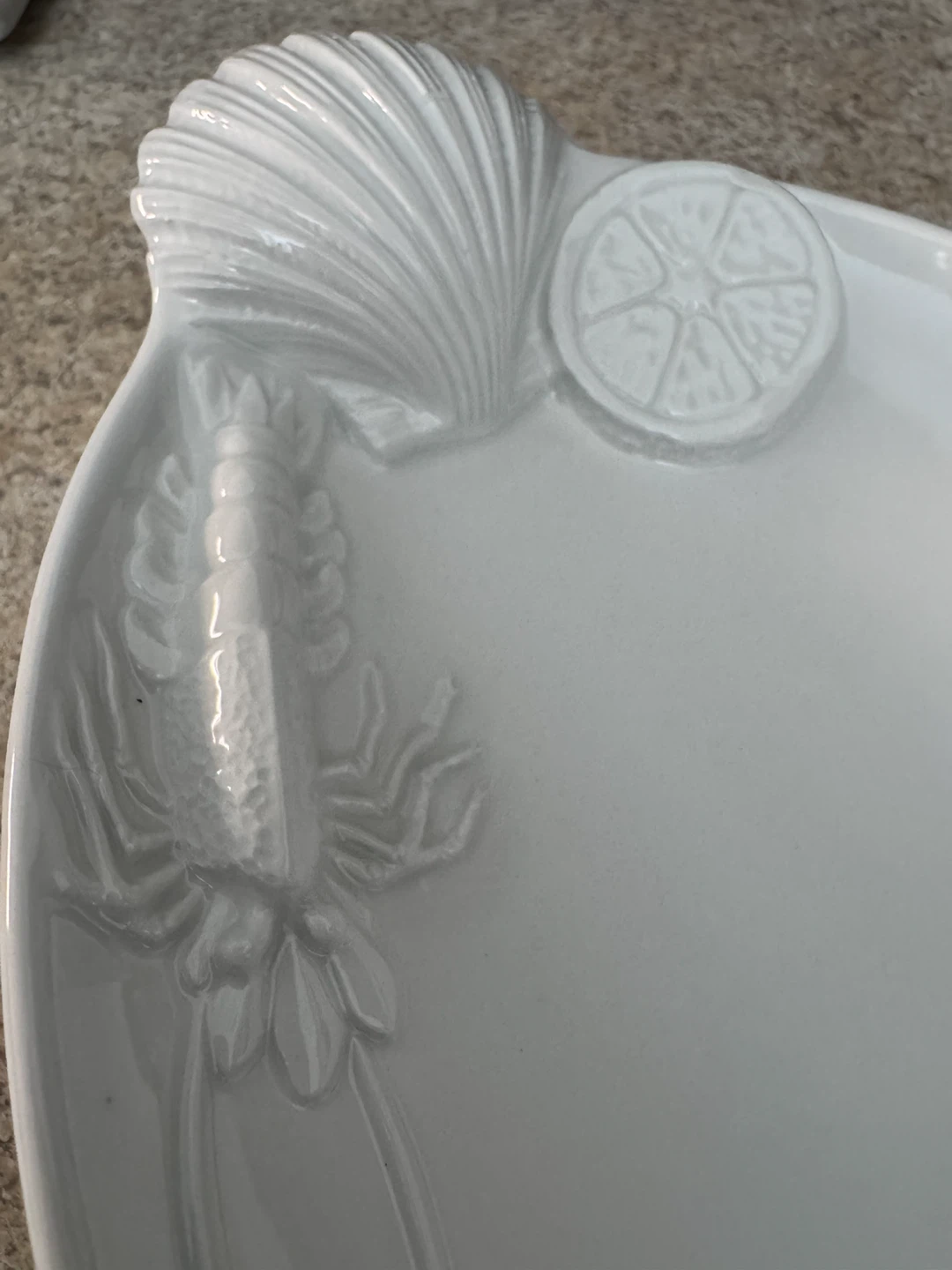 White Oval Platters - Set of 4 - Made In Italy - photo 2