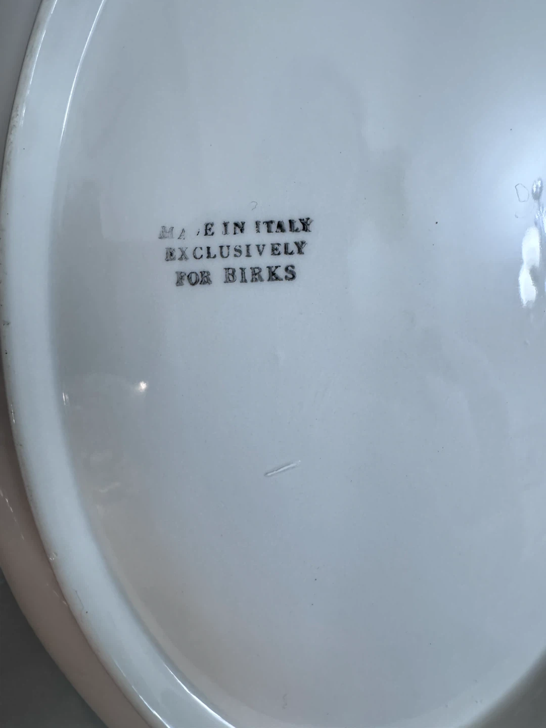White Oval Platters - Set of 4 - Made In Italy - photo 3