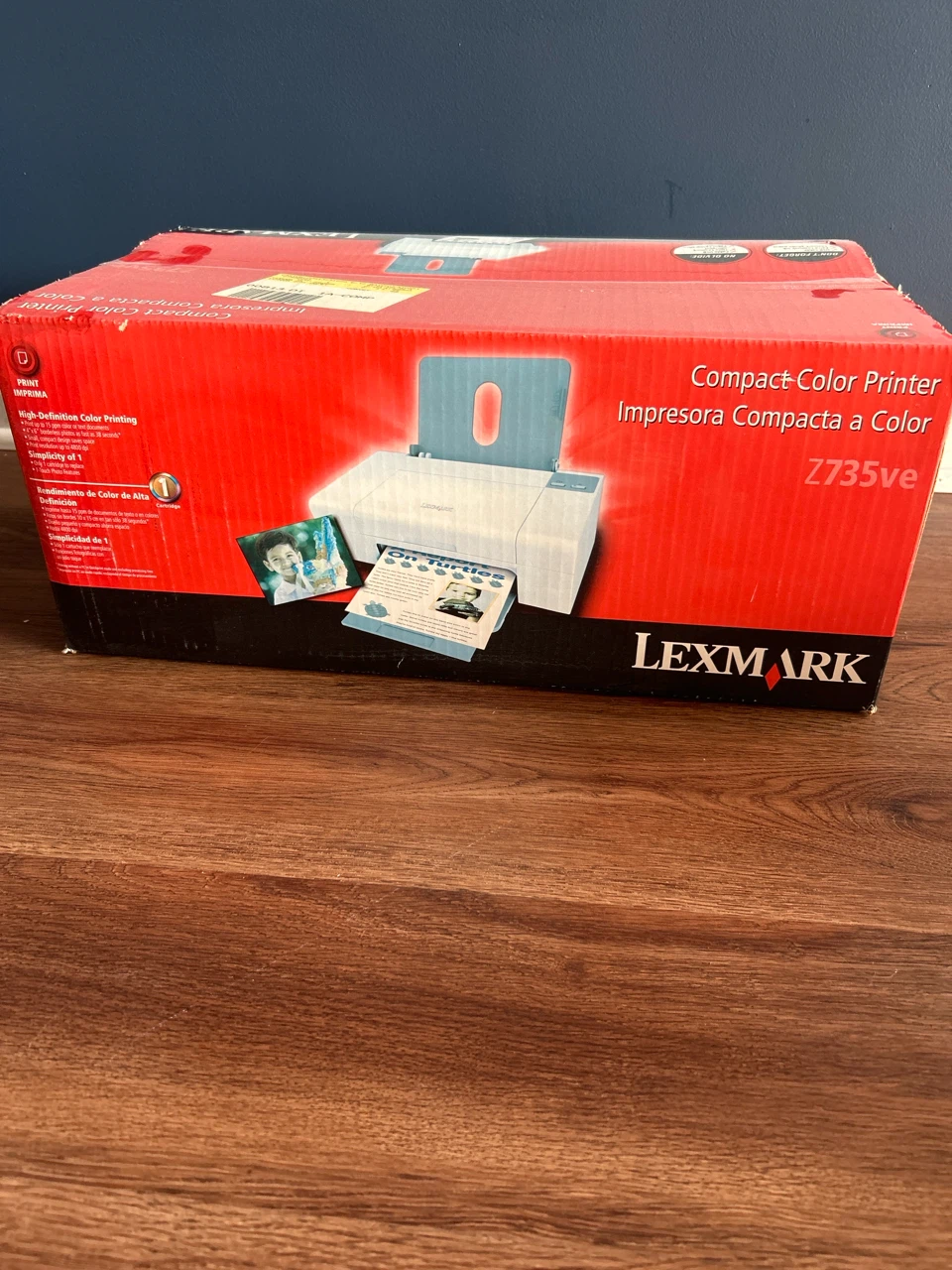 UNOPENED Lexmark Z735ve Compact Color Printer - photo 3