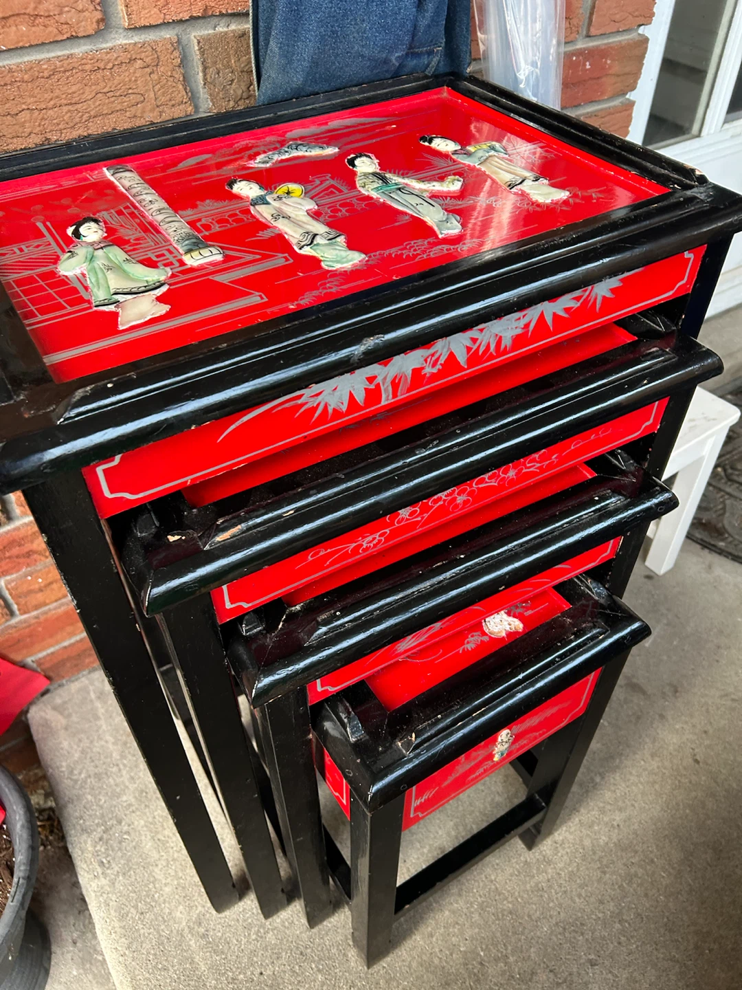Vintage Nesting Tables Set - photo 3