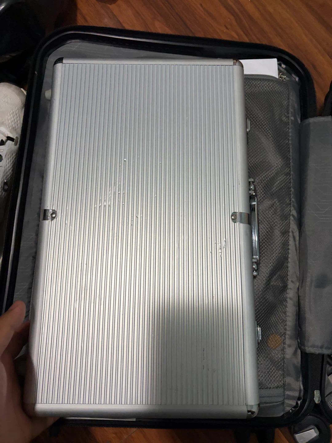 Silver Aluminum Briefcase/Case