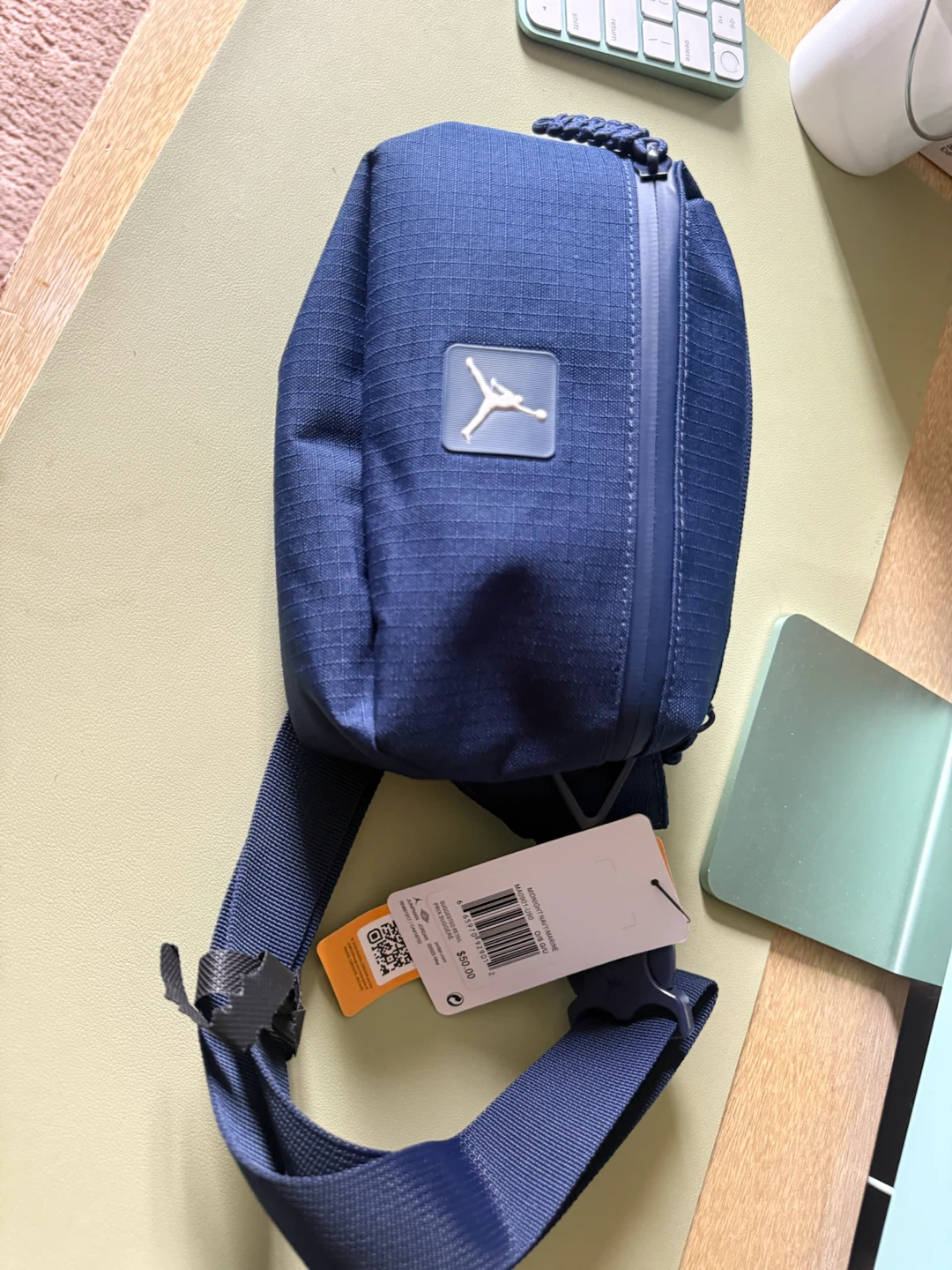 Jordan Navy Blue Crossbody Fanny Pack