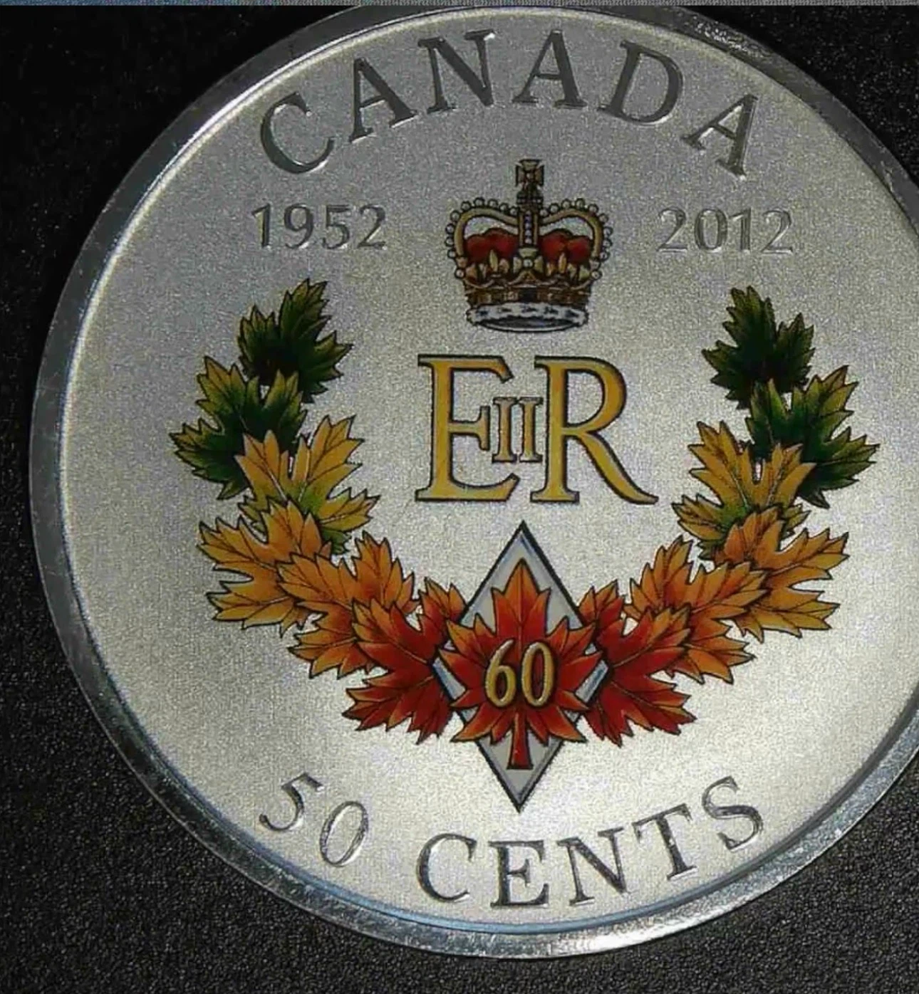 Canada 50 Cents Coin - 1952-2012
