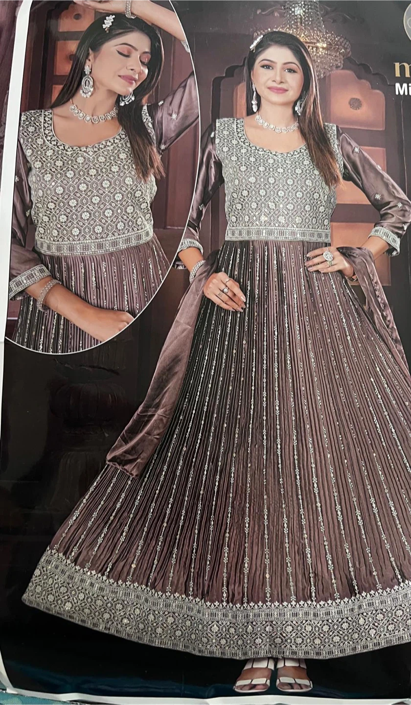 Women's Embroidered Gown