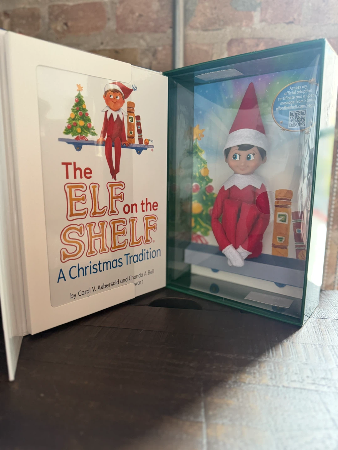 The Elf on the Shelf Storybook & Scout Elf