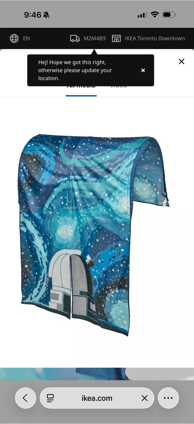 Kids Play Tent - Space Theme - photo 5