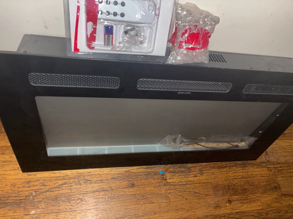 Electric Fireplace Insert with Remote - photo 3