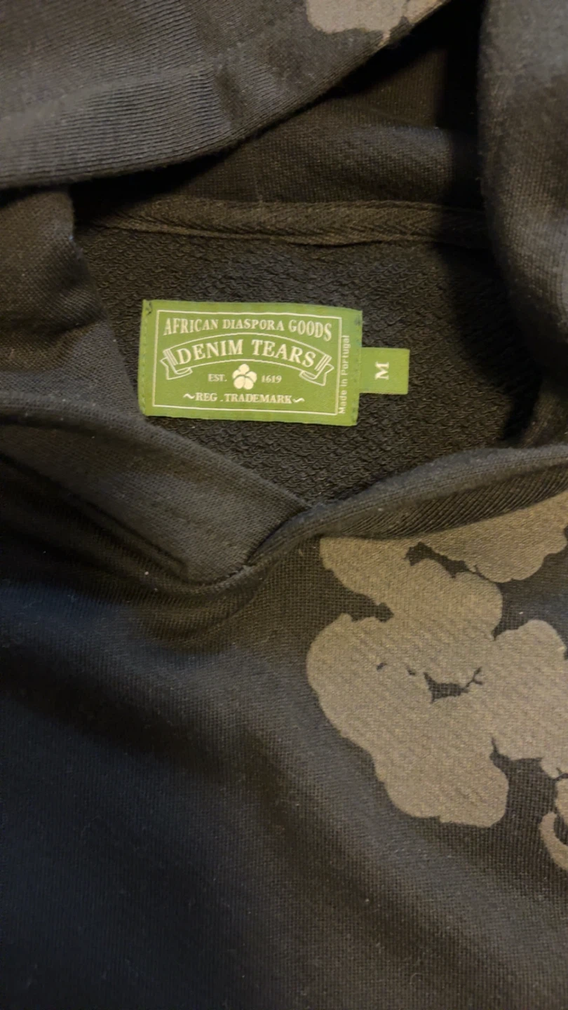 Denim Tears Floral Hoodie - photo 2