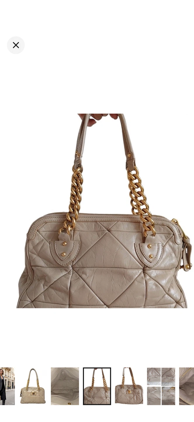 Marc Jacobs Quilted Leather Satchel Bag - photo 2
