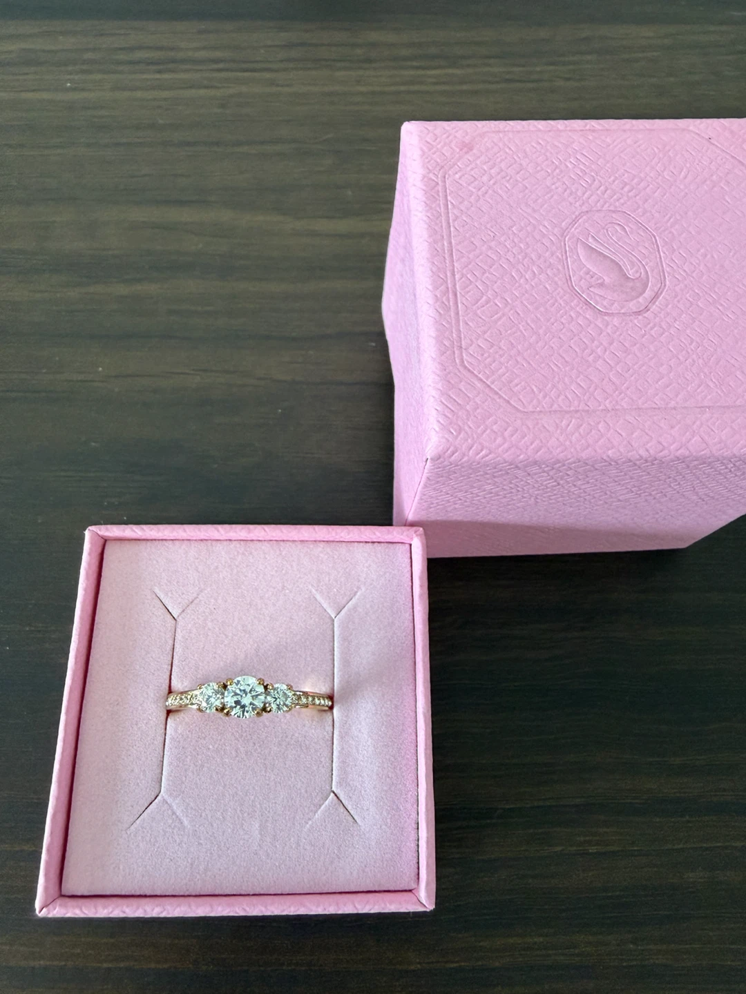 Swarovski Attract Ring with Box Size 60 (US 8.75)