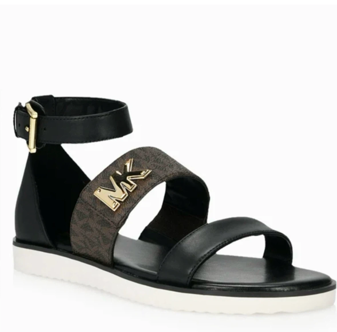 Michael Kors MK Logo Strap Sandals