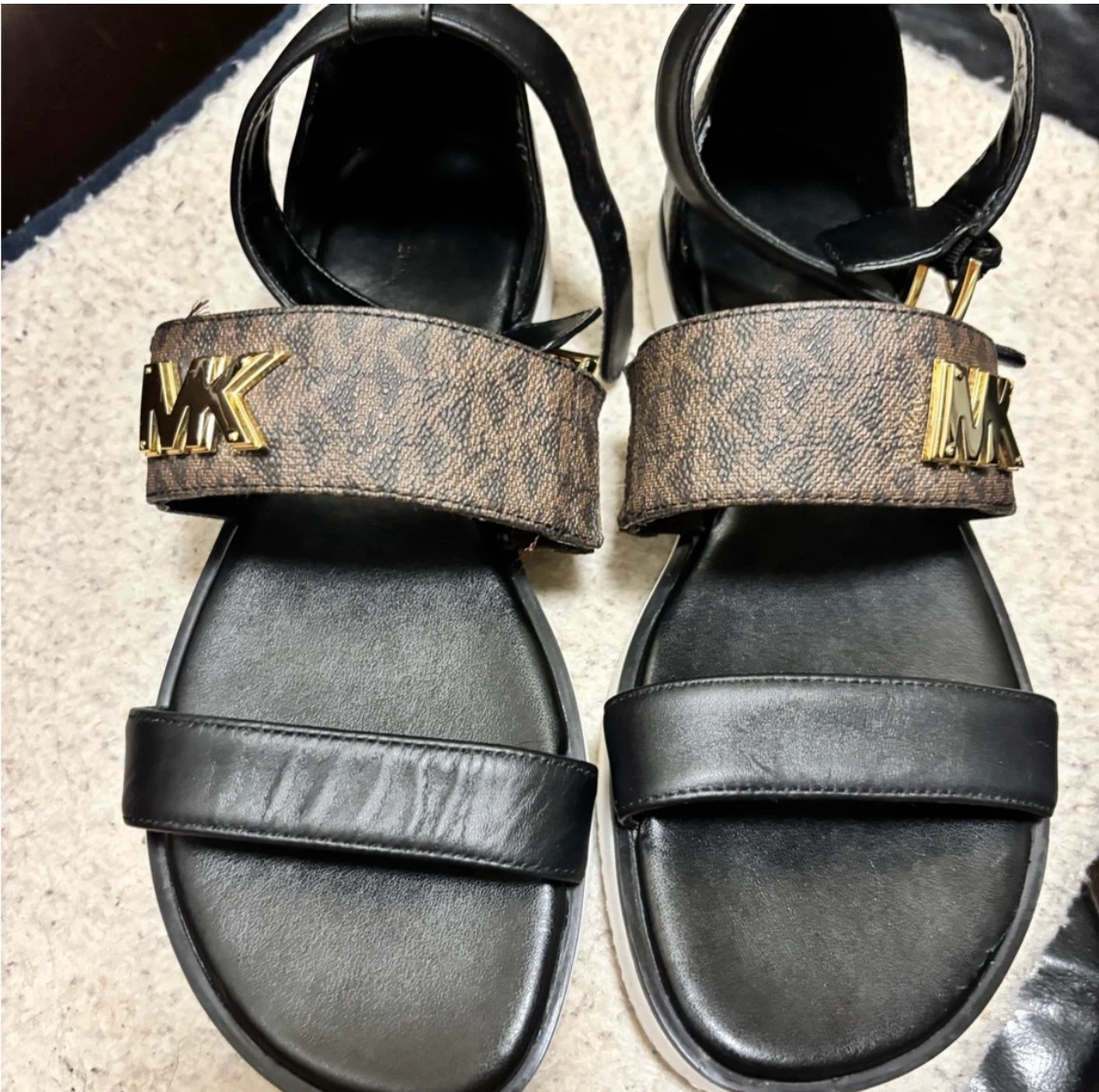 Michael Kors MK Logo Strap Sandals - photo 3