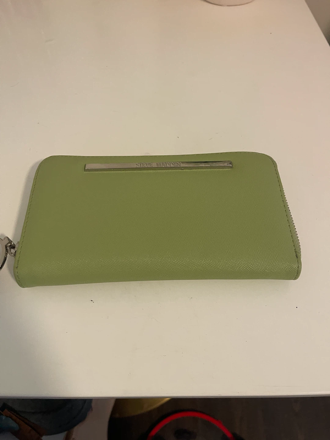 Steve Madden Zip Around Wallet - Light Green - photo 2