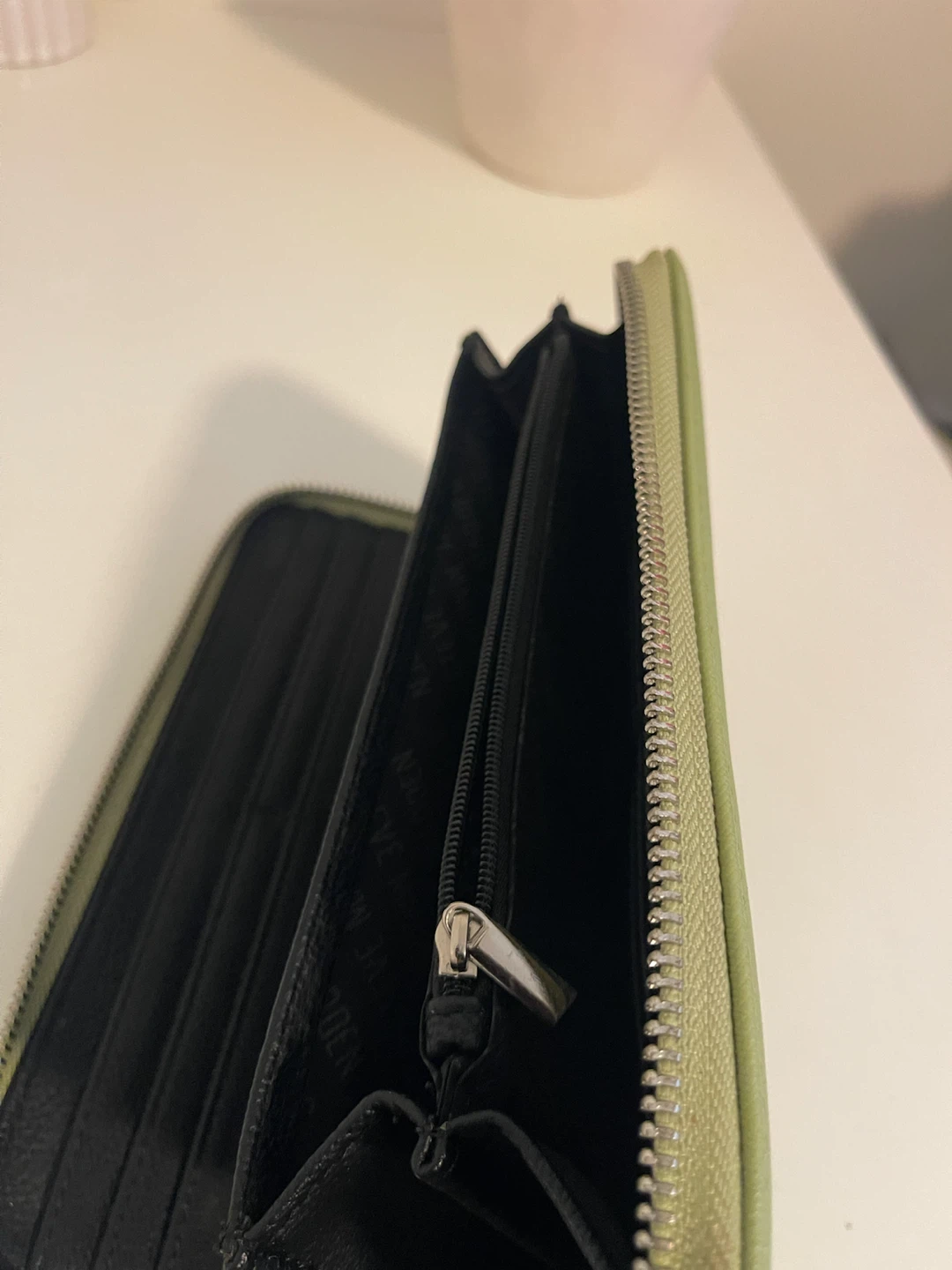 Steve Madden Zip Around Wallet - Light Green - photo 4