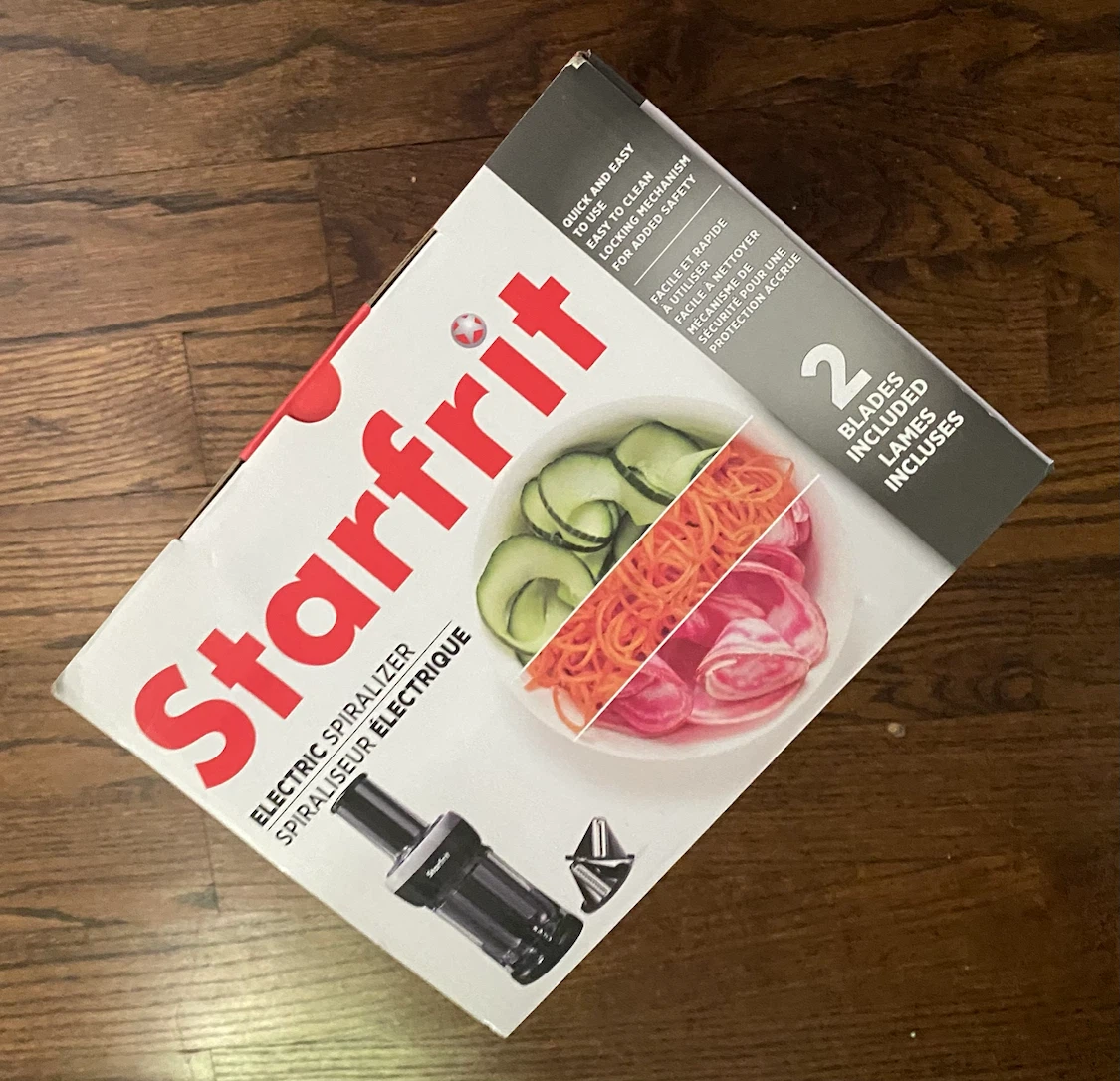 NEW Starfrit Rotato Express Electric Vegetable Fruit Spiralizer - photo 4