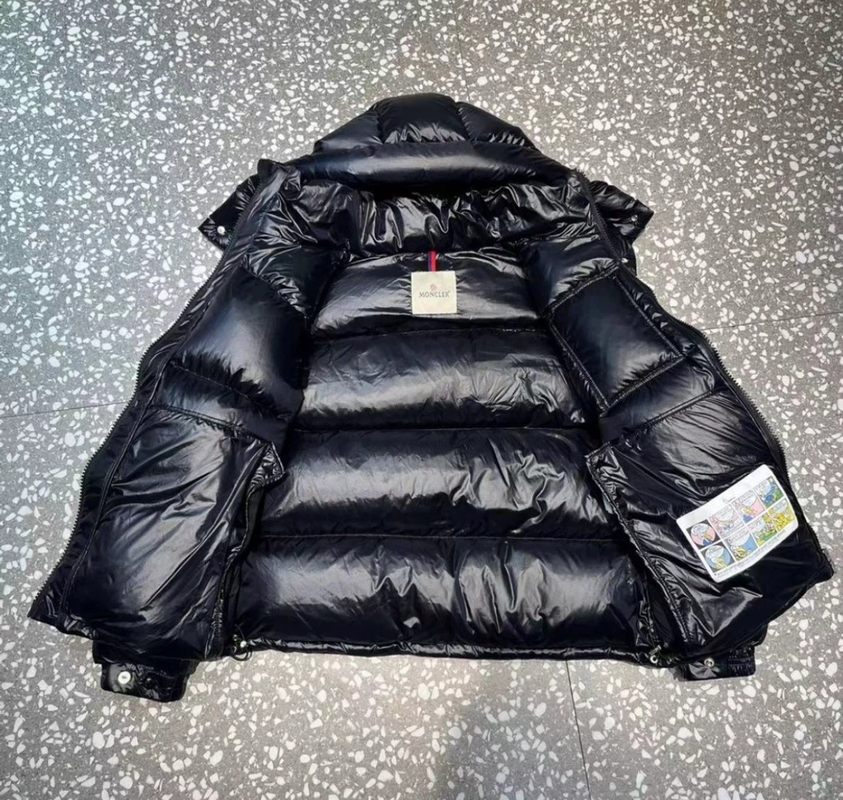 Moncler Black Down Puffer Jacket - photo 2