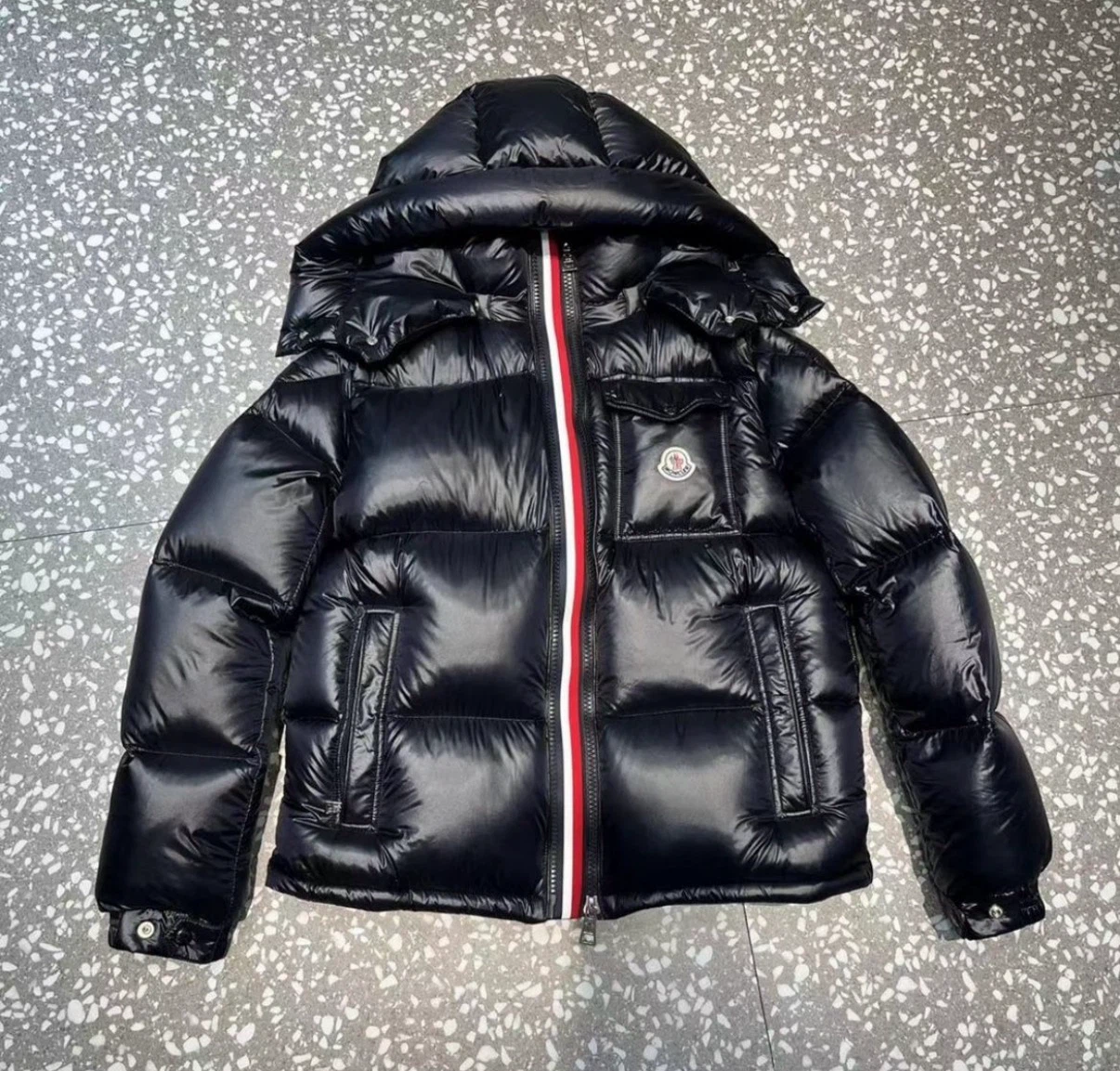 Moncler Black Down Puffer Jacket - photo 4