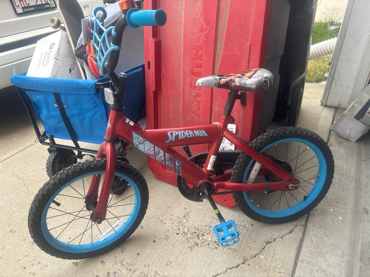 Kids Spider-Man Bicycle