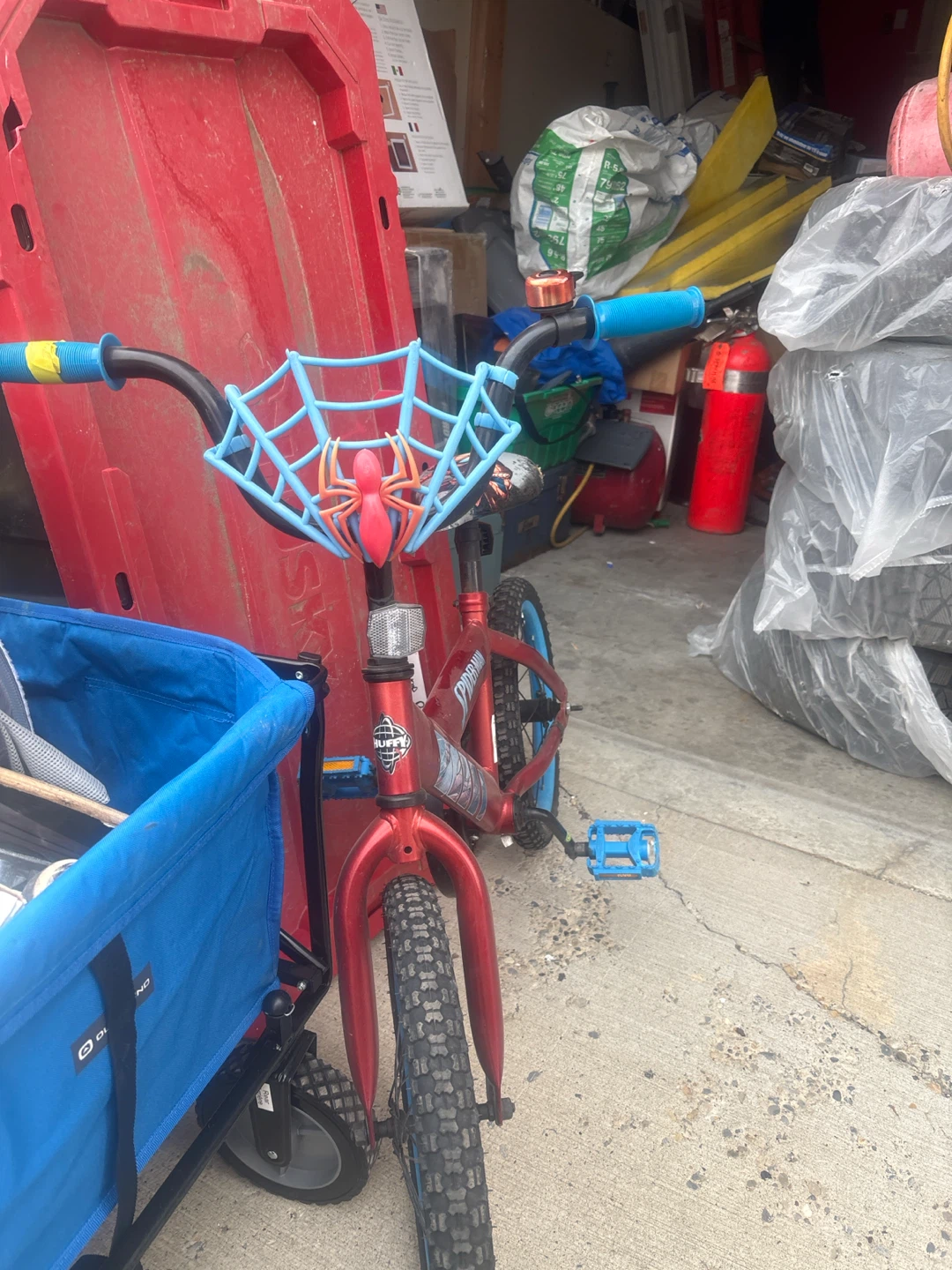 Kids Spider-Man Bicycle - photo 2